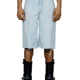 Zander Crispy Denim Baggy Short