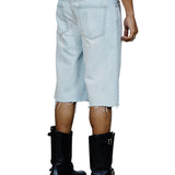 Zander Crispy Denim Baggy Short