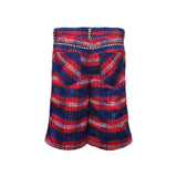 Zander Plaid Baggy Short