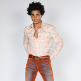 Max/Printed Cotton Western Shirt