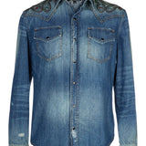 Stevie/Rigid Denim Western Shirt