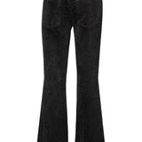 Jimmy/Wide Wale Viscose Cord Low Rise Flare