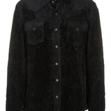 Stevie/Wide Wale Viscose Cord Western Shirt