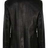 James/Stretch Speed Leather Blazer