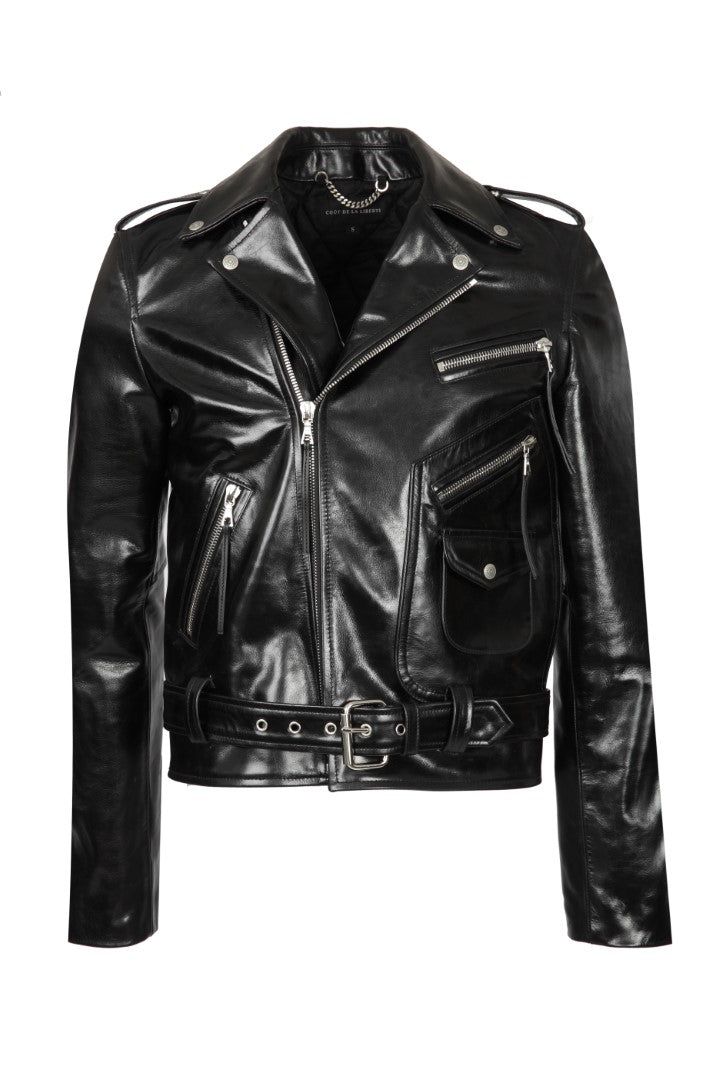 Hudson/Waxy Leather Moto Jacket