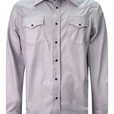 Stevie/Western Shirt/Leather