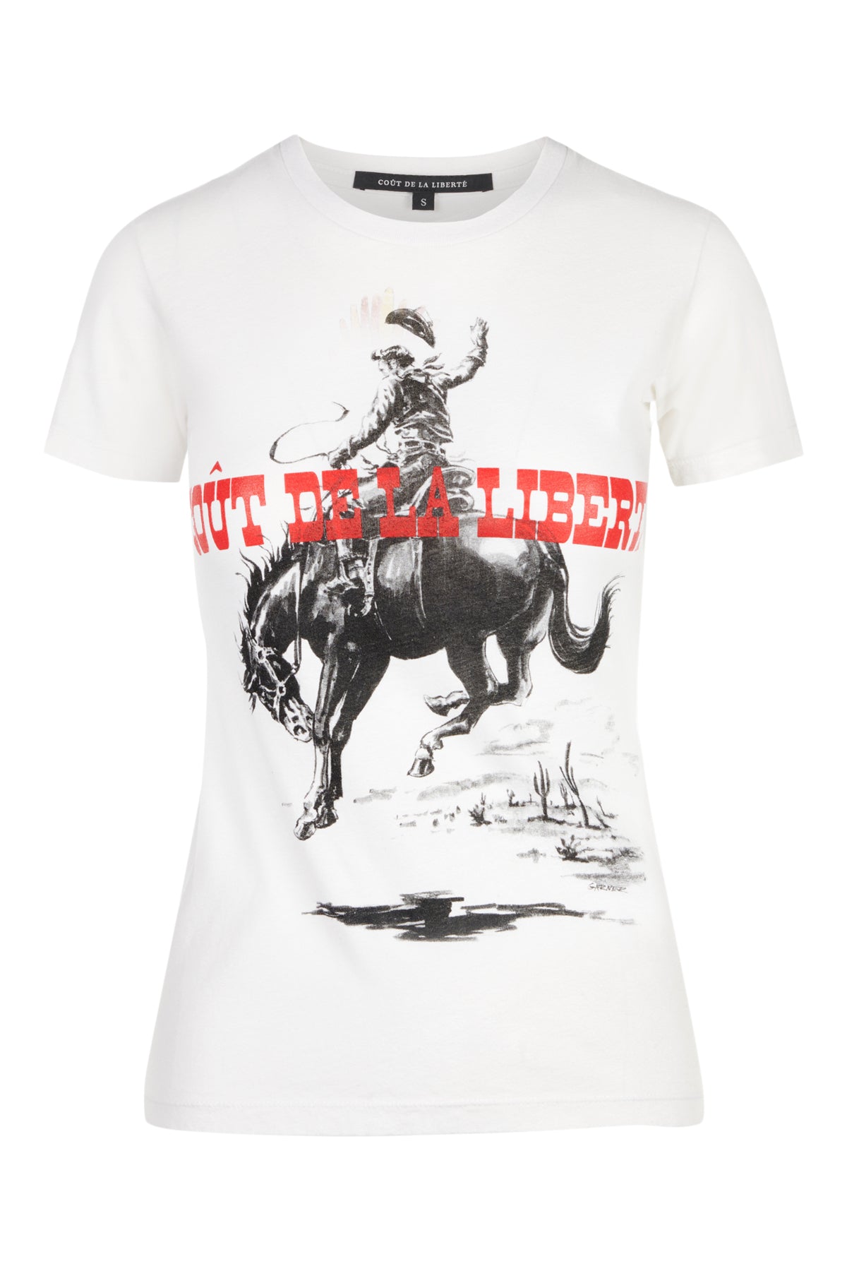 Kate/Cowboy Cotton T-Shirt