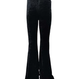 Annie Velour High Rise Flare