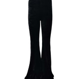 Annie Velour High Rise Flare