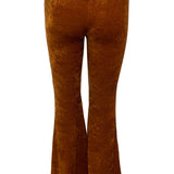 Annie Velour High Rise Flare