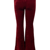 Annie Velour High Rise Flare