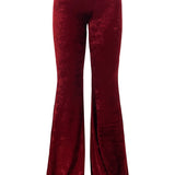 Annie Velour High Rise Flare