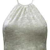 Olivia Halter Top Velour