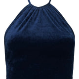 Olivia Halter Top Velour