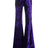 Gia/Stretch Viscose Velvet Mr Flare
