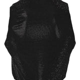 Tina/Small Crystal Jersey Cropped Tank Top