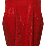 Tina/Small Crystal Jersey Cropped Tank Top