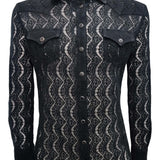 Rosie/Organic Lace Western Shirt