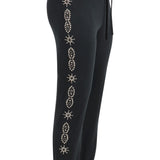 Jean/Embellished French Terry Sweatpants