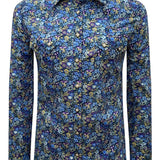 Maxine/Printed Cotton Western Shirt