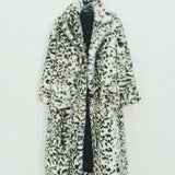 Jane Fur Trench Coat