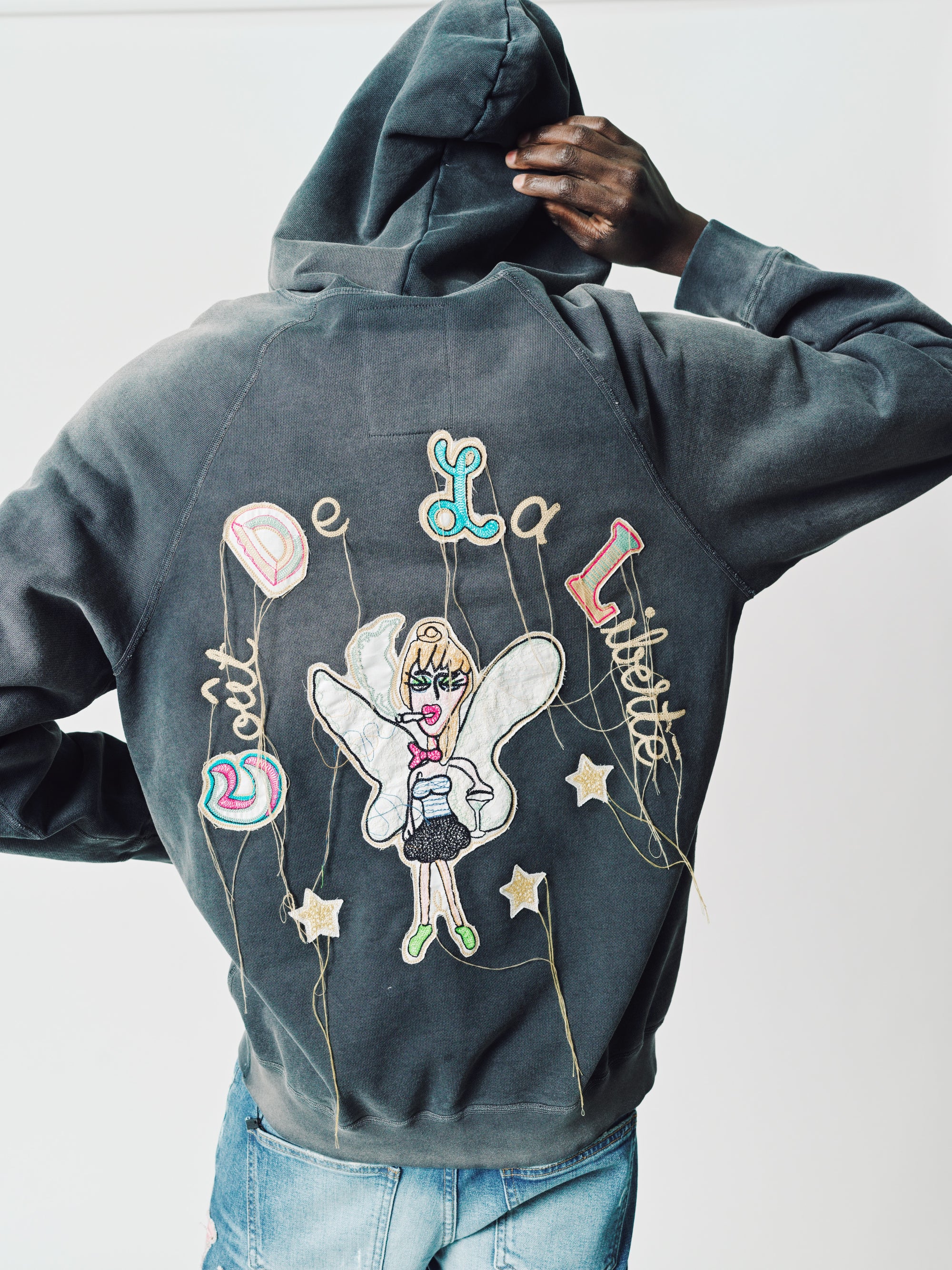 Diddy-French Terry Pullover Hoodie