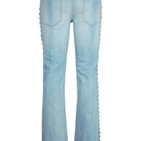 Jimmy Big Nail Fancy Stretch Denim Flare Jean