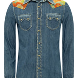 Andrew Rigid Denim Western Shirt