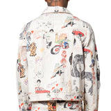 JOHNNY CALIFORNIA COOL JAPAN CANVAS TRUCKER JACKET