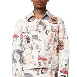 JOHNNY CALIFORNIA COOL JAPAN CANVAS TRUCKER JACKET
