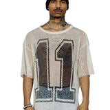 Roosevelt Fisherman OG Net Football Tee