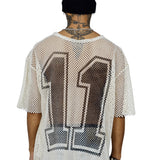 Roosevelt Fisherman OG Net Football Tee