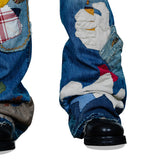Jimmy Patched Crispy Rigid Denim Flare