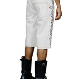 Zander Embellished Twill Baggy Short