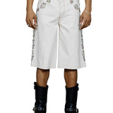 Zander Embellished Twill Baggy Short