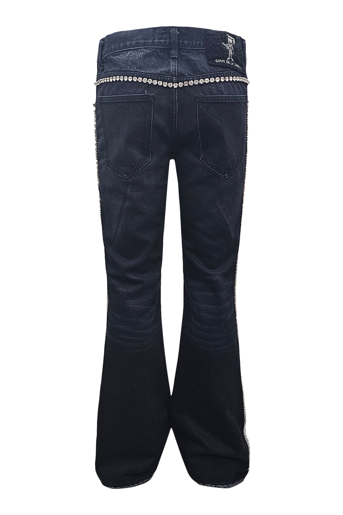 Jimmy Crystal Denim Flare