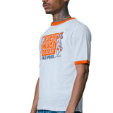 WESTON PALM SPRINGS PRINTED CREW RINGER T-SHIRT