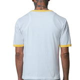 WESTON MILE HIGH EMBROIDERED CREW RINGER T-SHIRT