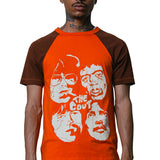 TY COUT RAGLAN COLORBLOCK PRINT T-SHIRT