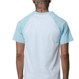 TY TEDDY BEAR RAGLAN COLORBLOCK PRINT T-SHIRT