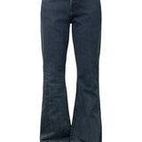 JIMMY ECRU TWILL FLARE PANTS