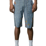 BAREN REVERSE TWILL SLANT POCKET SHORT