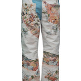 Jimmy Embellished Vintage Kimono Flare