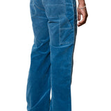 ELI INDIGO CORDUROY PAINTER PANT