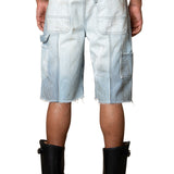 BUSHWICK HICKORY STRIPE CUT OFF SHORT