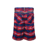 Zander Plaid Baggy Short