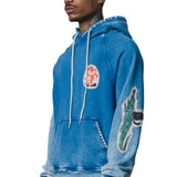 ALTAMONT MONKEY BUSINESS PULL OVER F. TERRY HOODIE RAGLAN