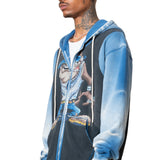 VTG LOONEY TUNES ZIP HOODIE ONE-OF-A-KIND