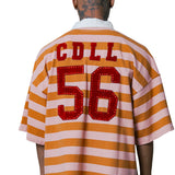 CONNOR STRIPE RUGBY W/CRYSTAL EMB CDLL 56 SHIRT