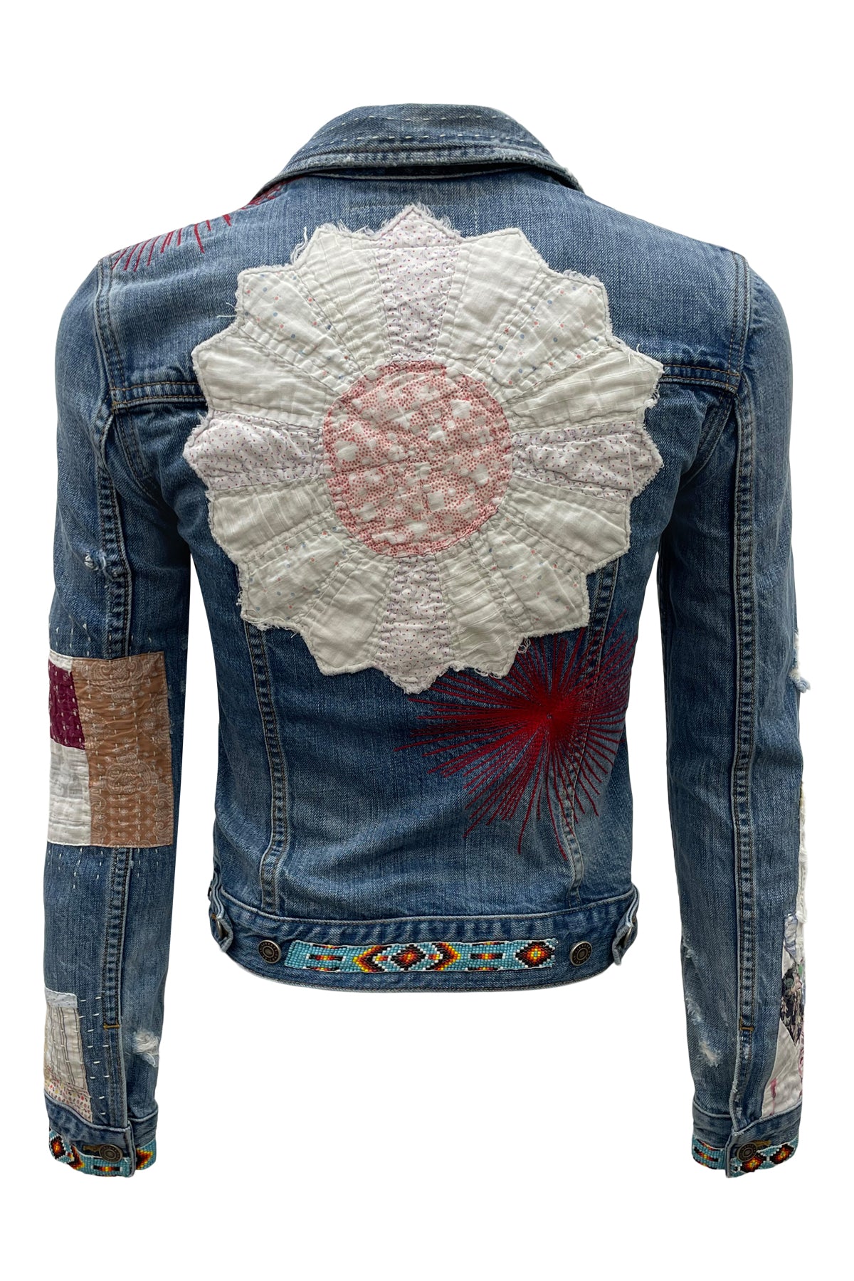 Johnny/Crispy Denim-Patchwork/Trucker Jacket